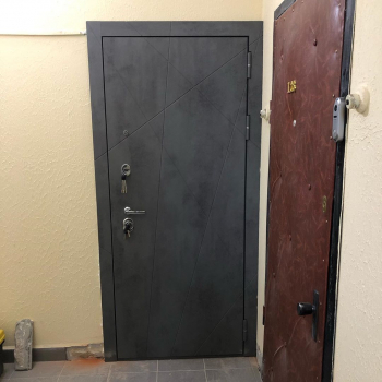 Фото двери с порошком №52
