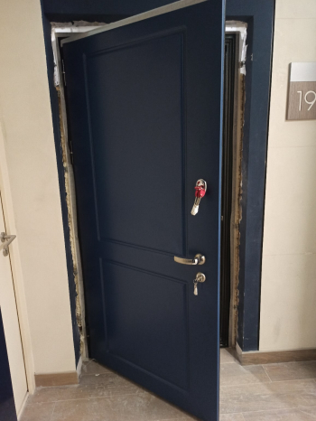 Фото двери с порошком №148