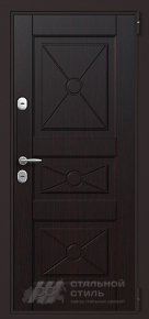 Дверь Дверь УЛ №24 с отделкой МДФ Шпон