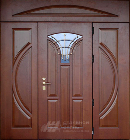 Дверь «Парадная дверь №16» c отделкой Массив дуба